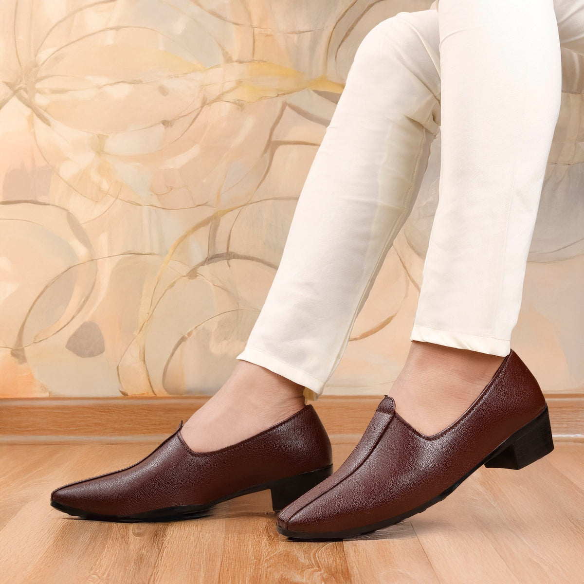 Men's Height Boost Punjabi Jutti - Elevate Your Style