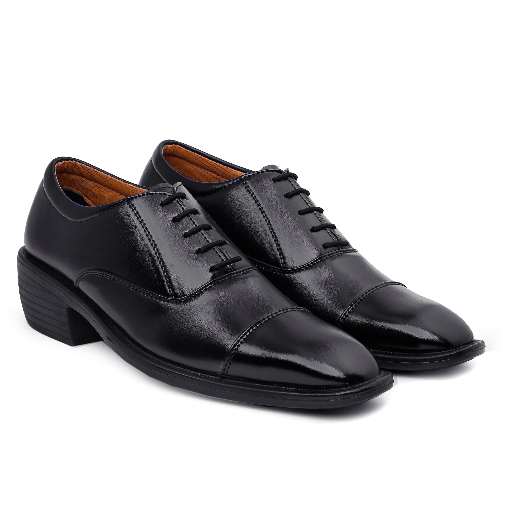 Men's Height Increasing Formal Lace-Up Shoes for Office