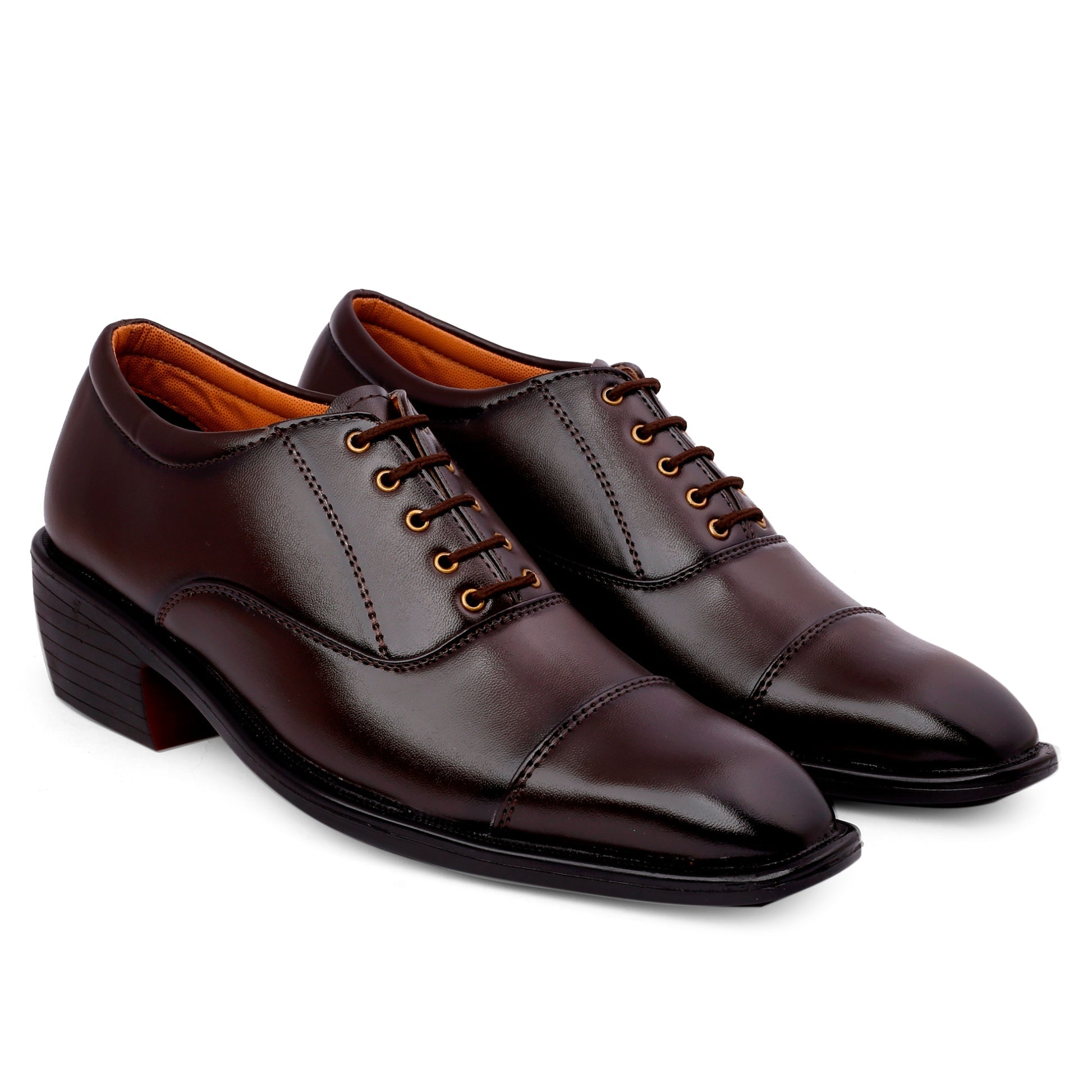 Men's Height Increasing Formal Lace-Up Shoes for Office