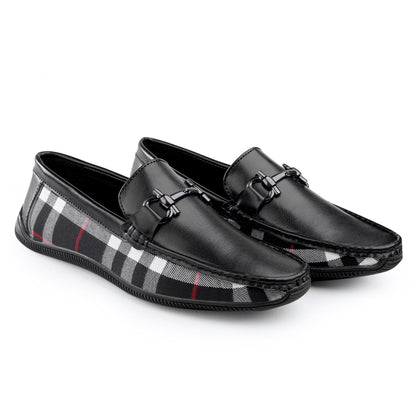 Men's Casual Loafers Shoes | Lightweight Vegan Leather Penny Slip-Ons - Men's Attire