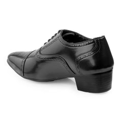Mens Attire Men’s Oxford Semi Brogue Formal Lace-Up Shoes