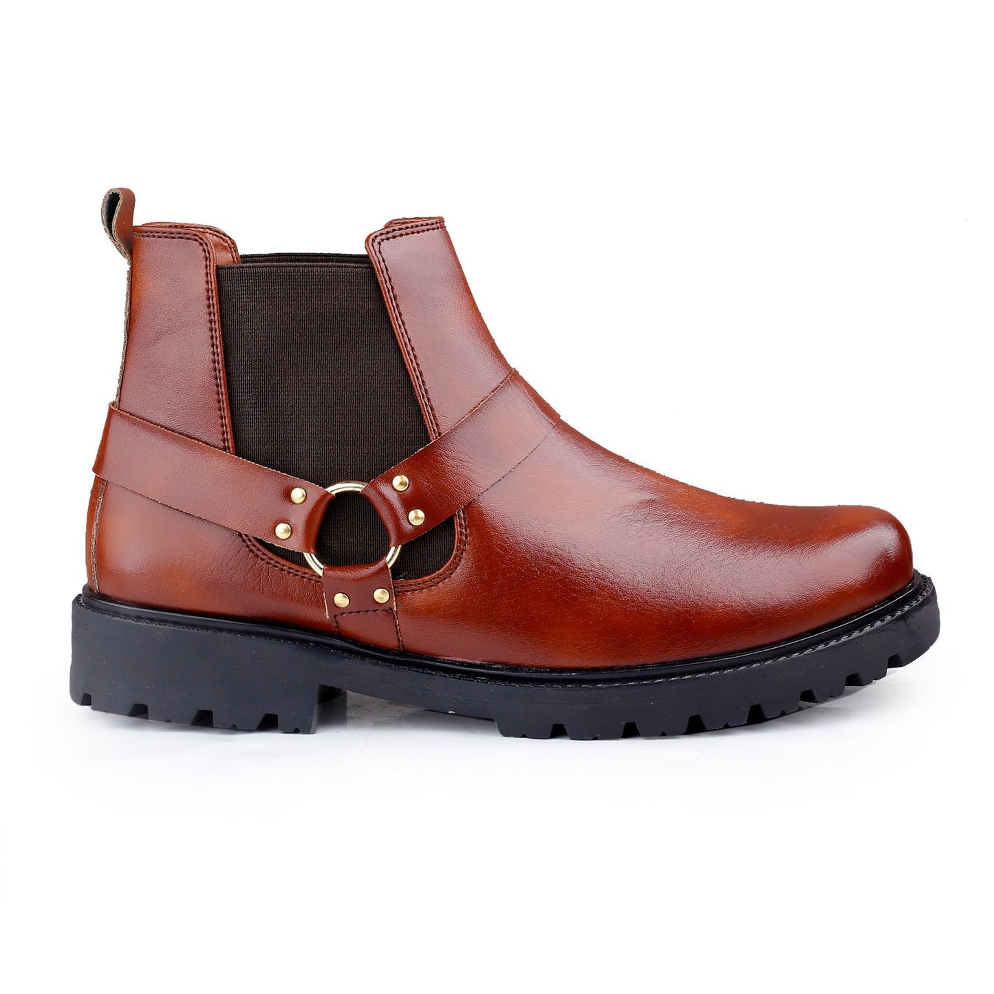 Men’s PU Leather Ultra-Stylish Slip-On Chelsea Boots