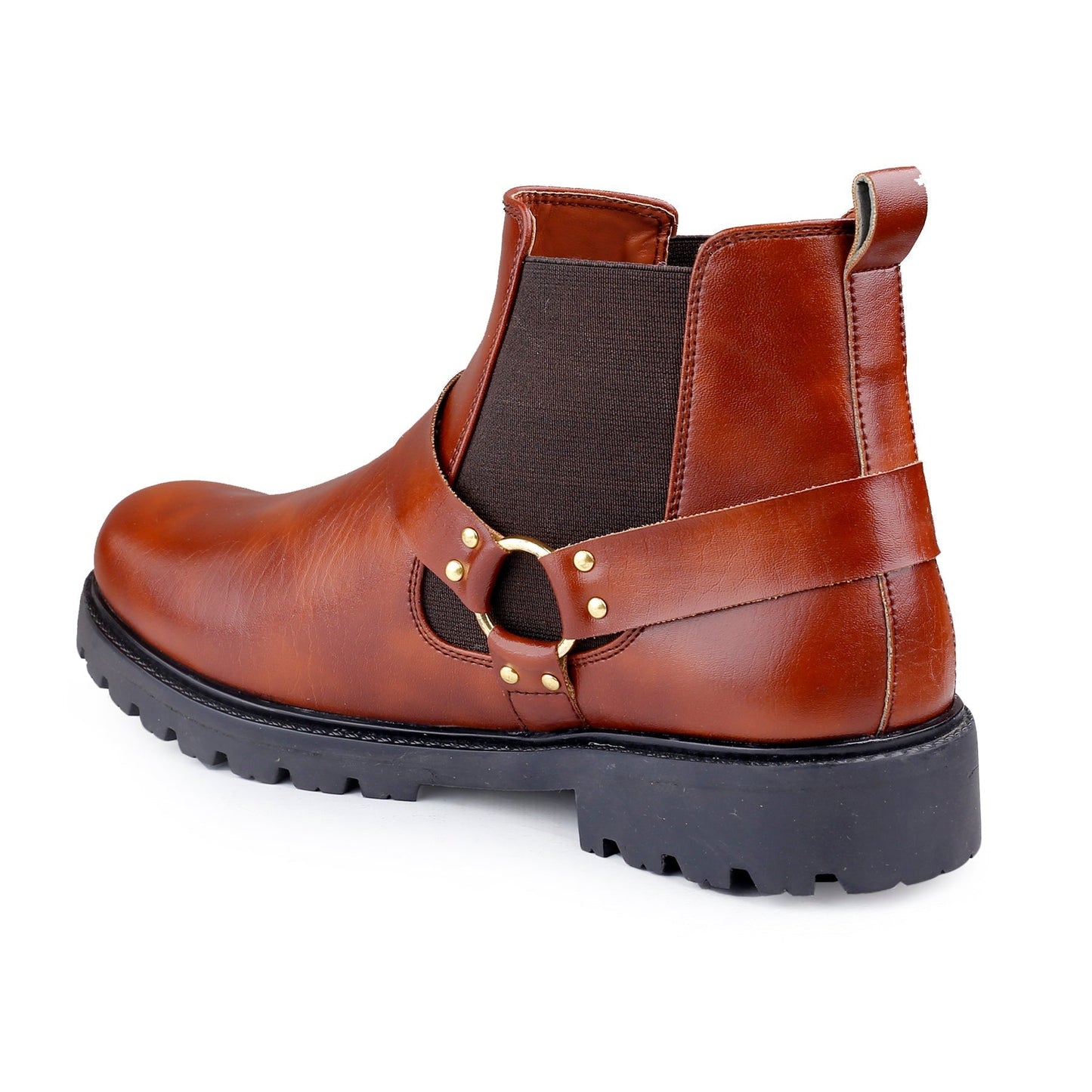 Men’s PU Leather Ultra-Stylish Slip-On Chelsea Boots