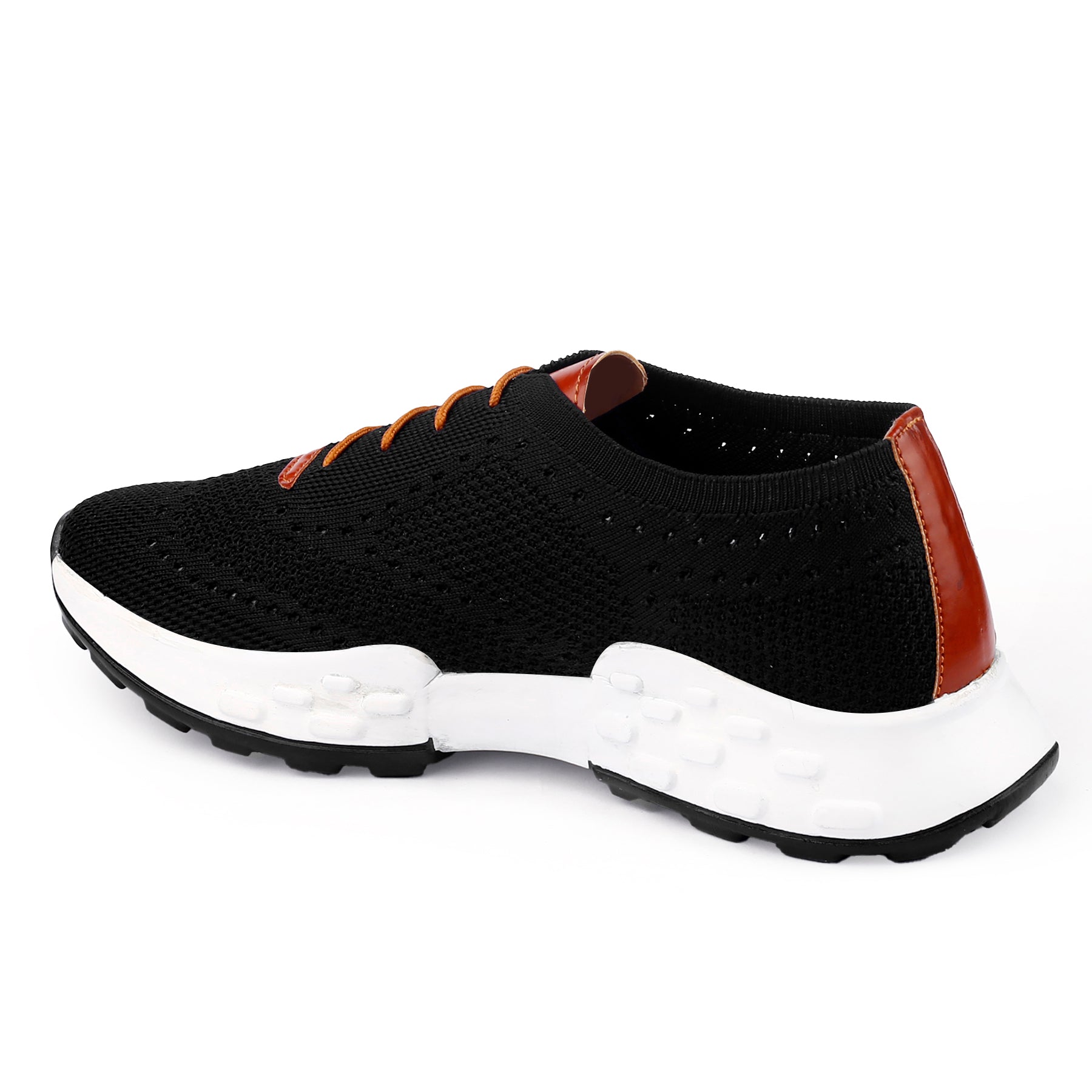 Men’s Knitted Upper Lace-Up Casual| Lightweight Running Shoes – Men’s Attire