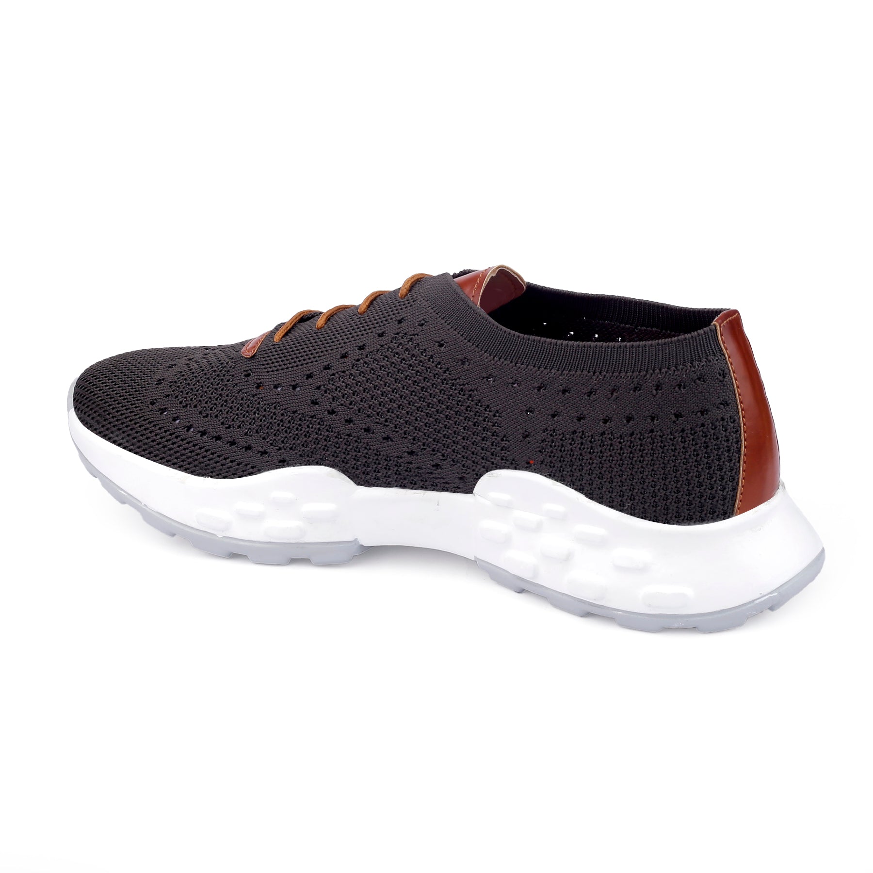 Men’s Knitted Upper Lace-Up Casual| Lightweight Running Shoes – Men’s Attire