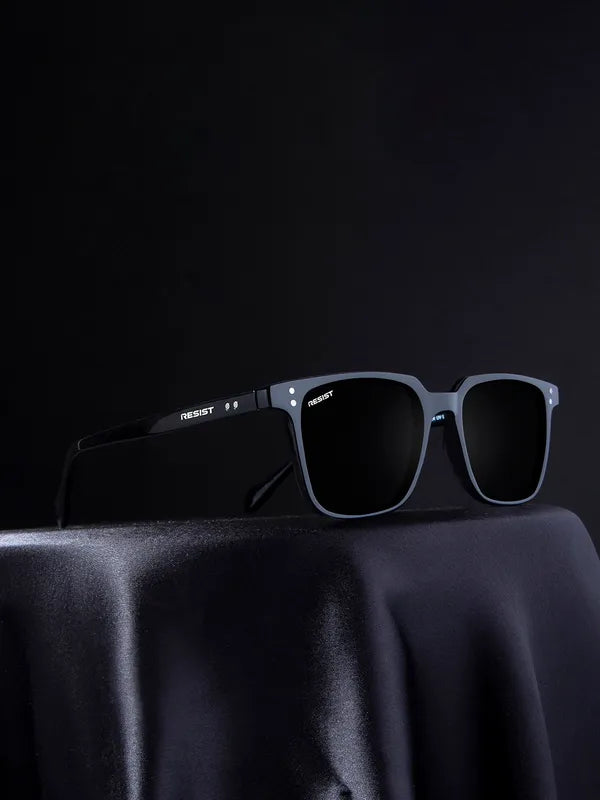 UV Protected Black Wayfarer Sunglasses for Men & Women – Anti-Glare