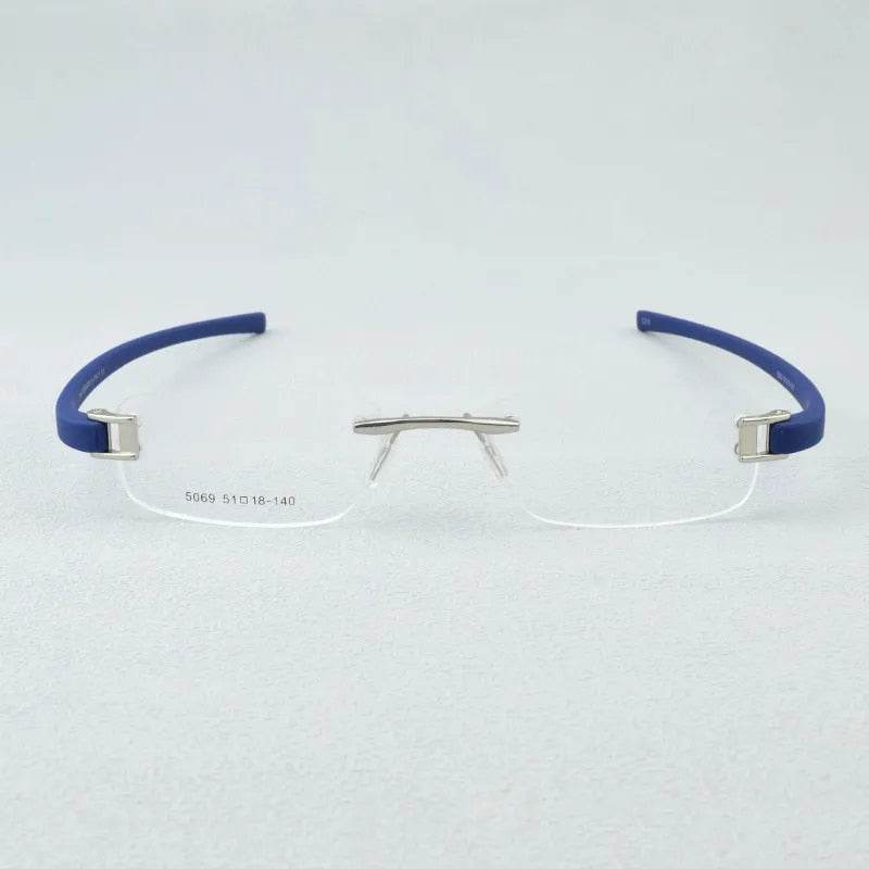 Mens Attire Lightweight Rimless Eyewear Glasses - Mens Attire