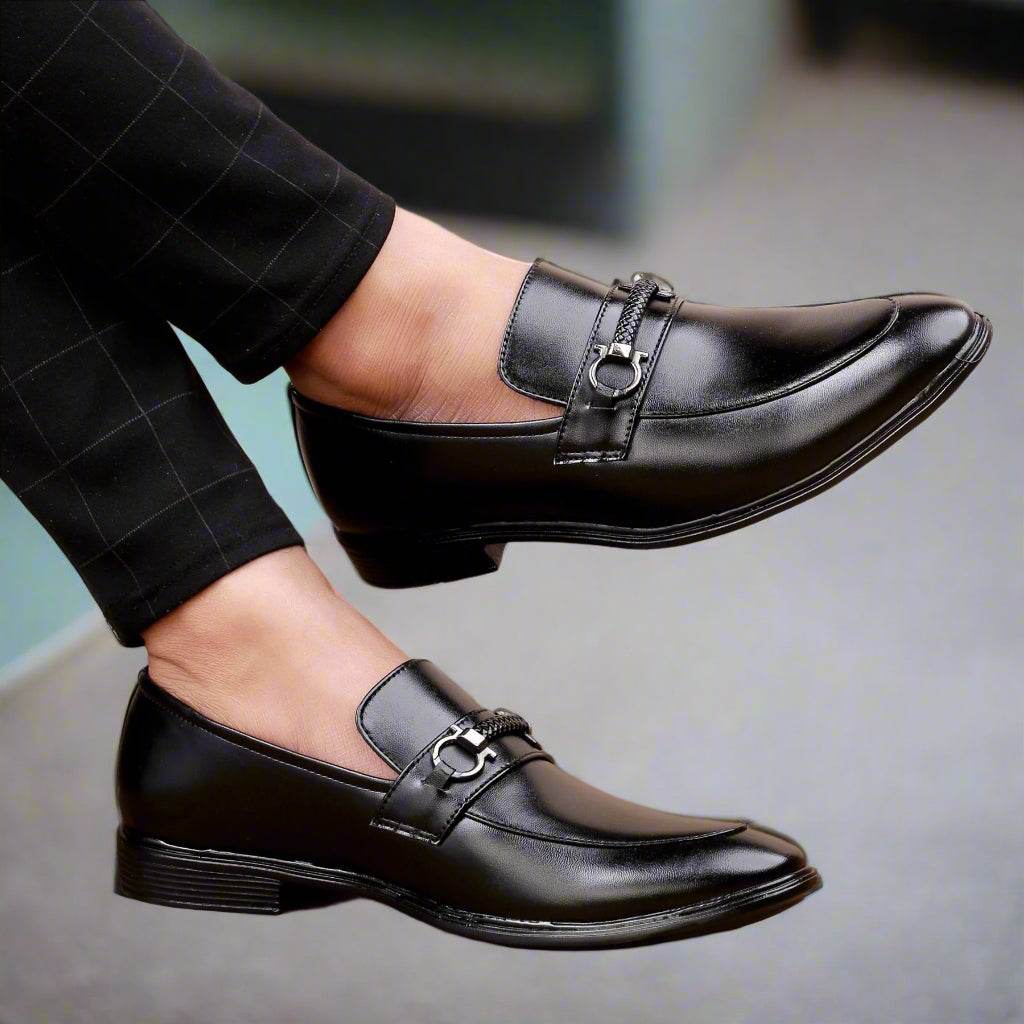 Mens Attires Premium Party Wear Moccasins – Formal Slip-On - Mens Attire