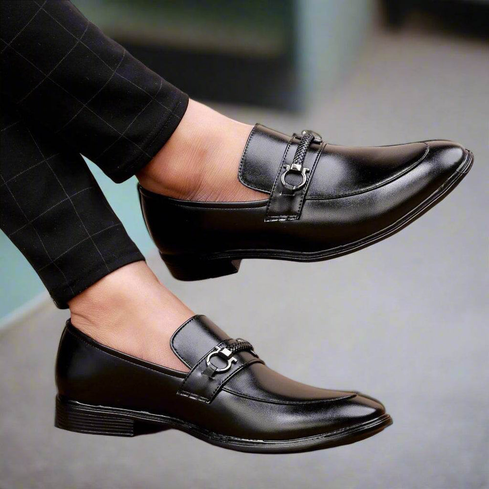 Mens Attires Premium Party Wear Moccasins – Formal Slip-On - Mens Attire