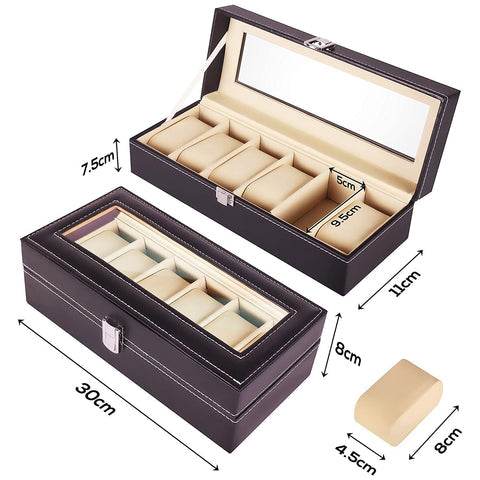 Sunglassesmart Stylish Watch Box Organizer - Mens Attire