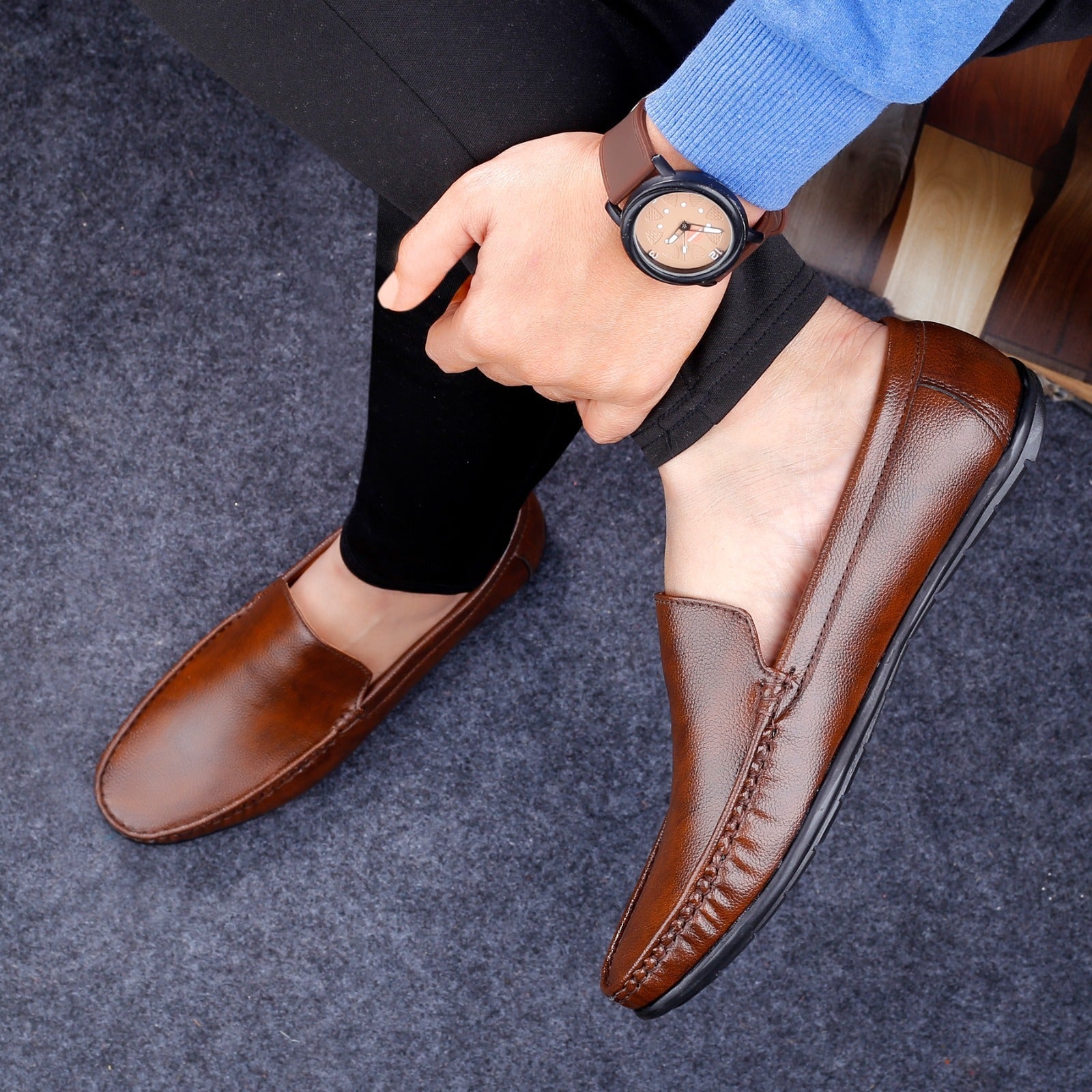 Latest & Casual Loafers for Men | Stylish Faux Leather All-Season Shoes