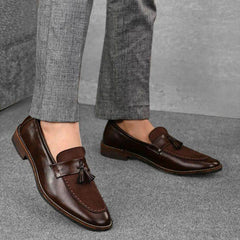 Tassel Suede Moccasin Loafer for Men - Mens Attire