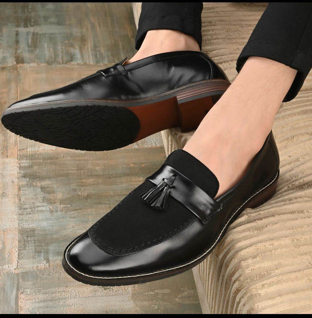 Tassel Suede Moccasin Loafer for Men - Mens Attire