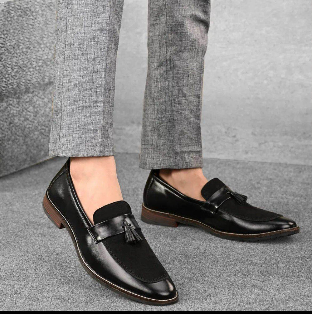 Tassel Suede Moccasin Loafer for Men - Mens Attire