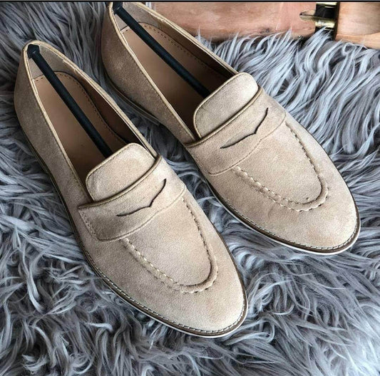 Men’s Casual Office Slip-On Loafers - Mens Attire