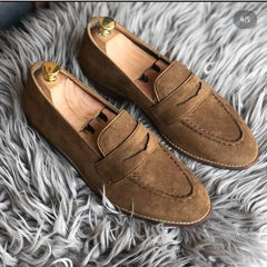 Men’s Casual Office Slip-On Loafers - Mens Attire