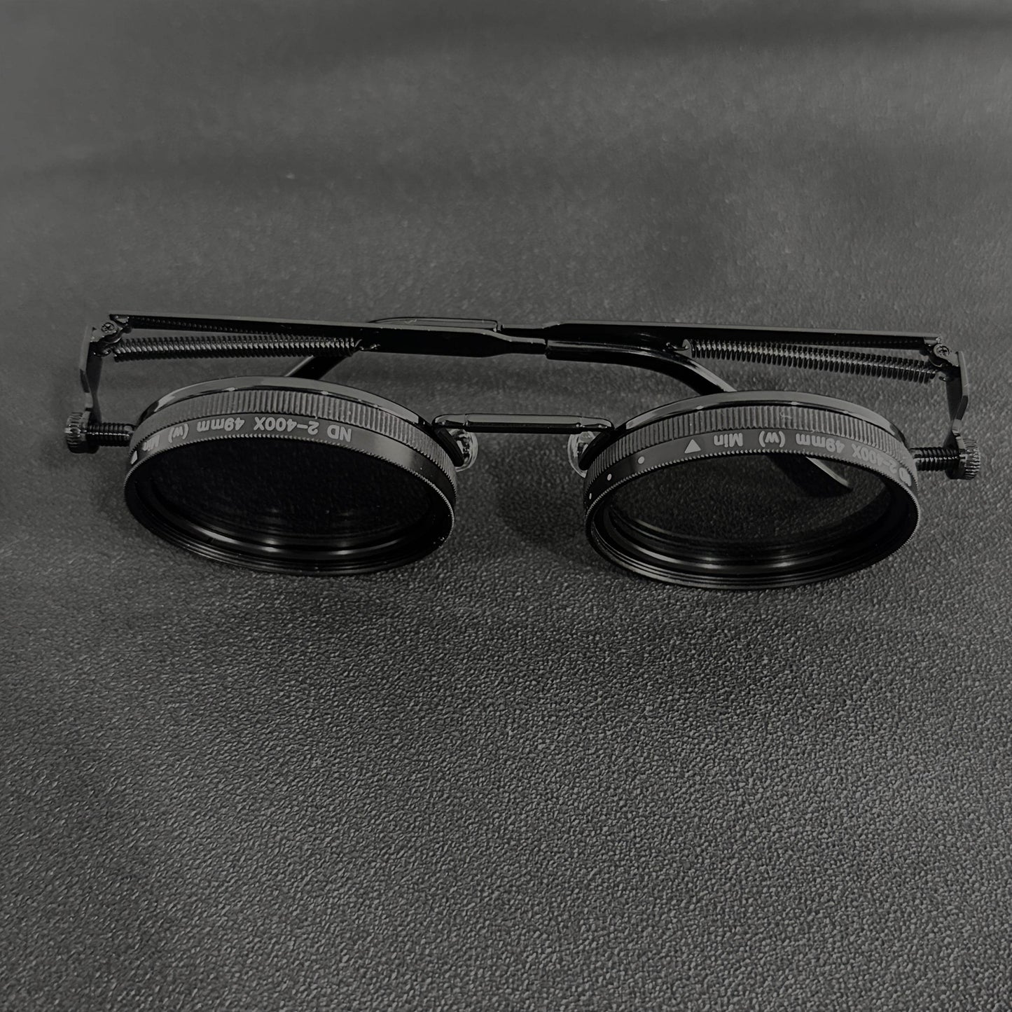 Men's Vintage Leica-Style Rotating Fashion Glasses - Mens Attire