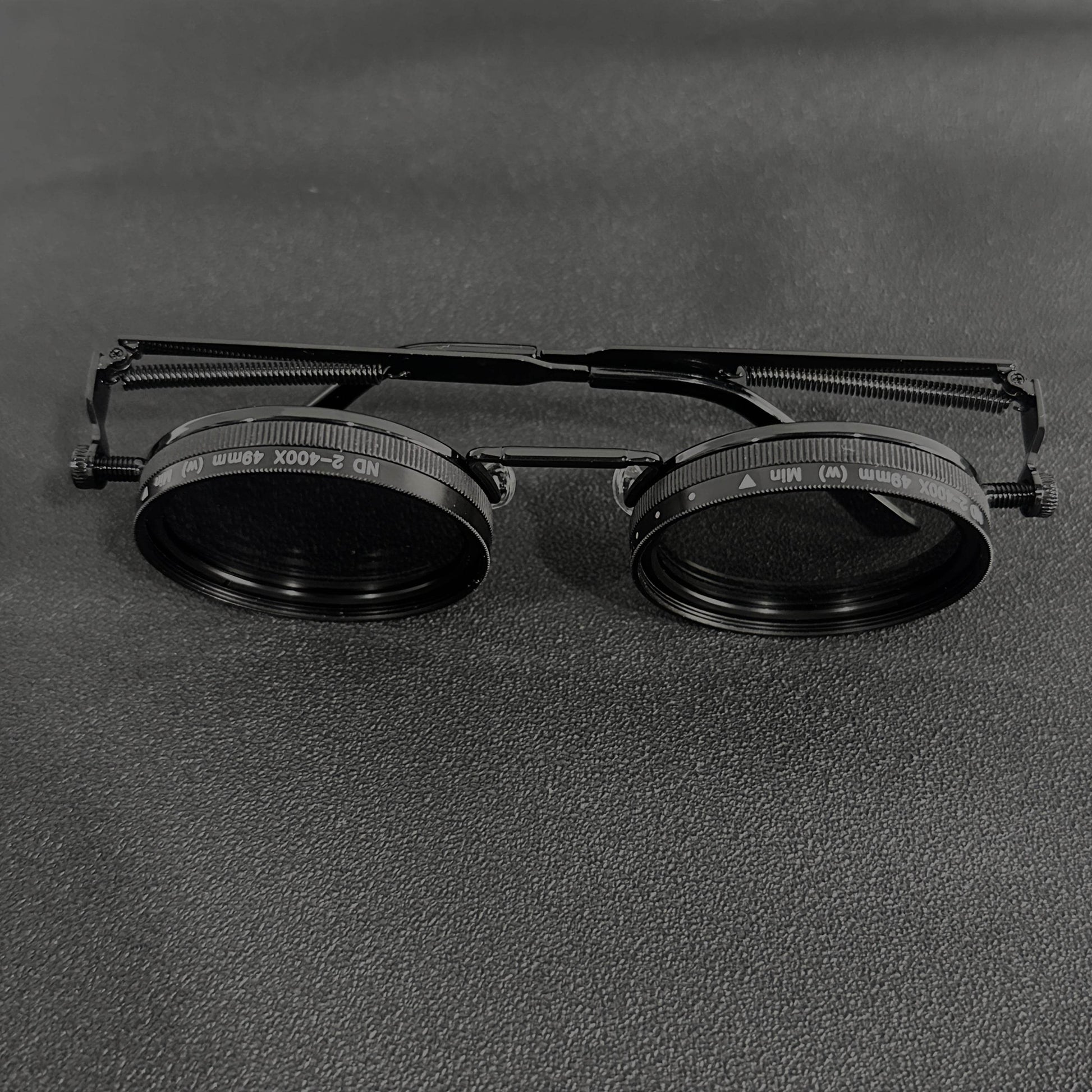 Men's Vintage Leica-Style Rotating Fashion Glasses - Mens Attire