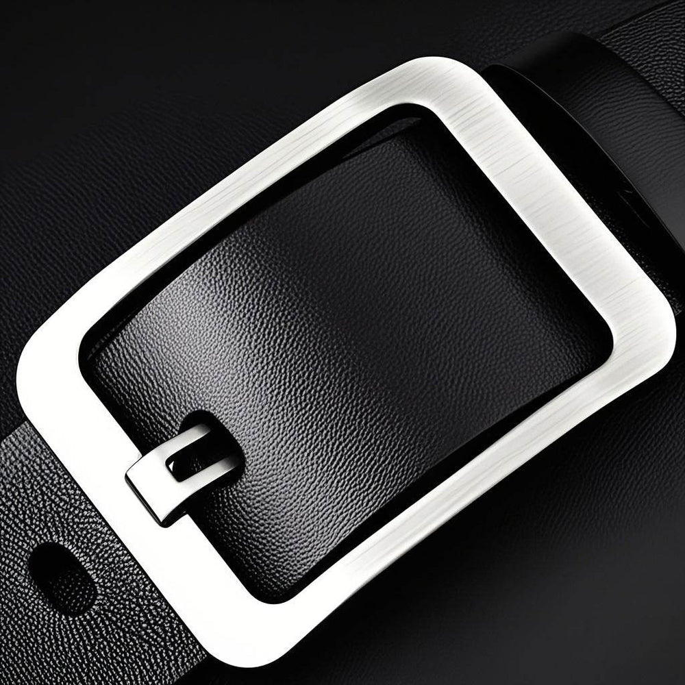 Mens Attire Men’s Casual Fashion Leather Belt - Mens Attire