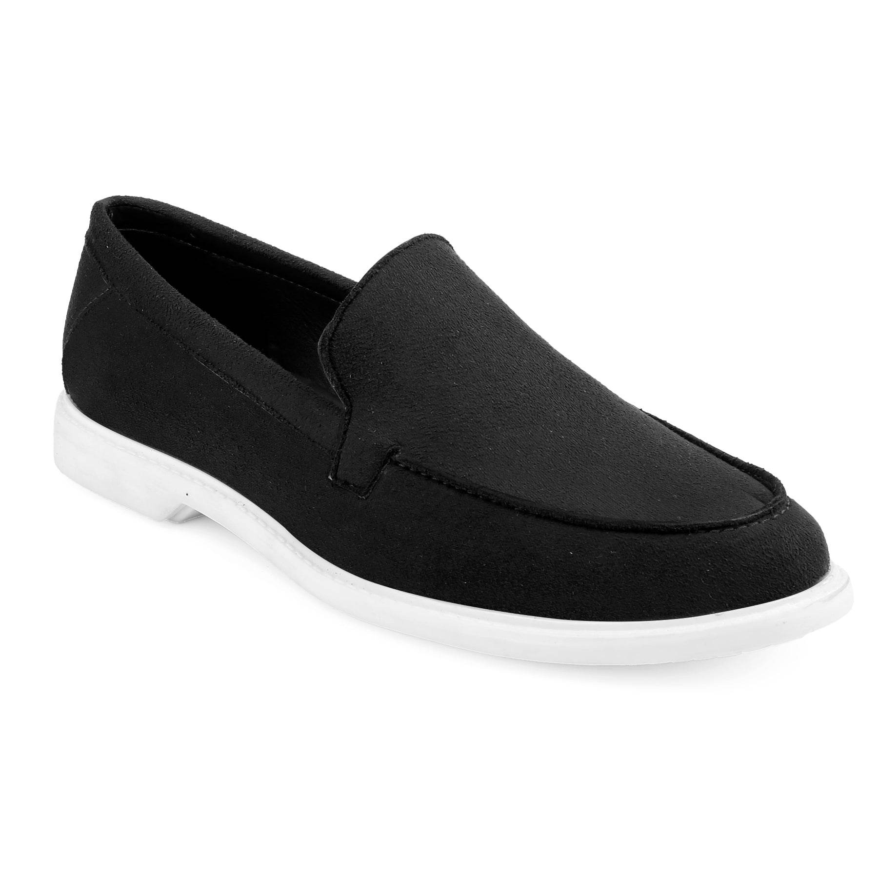 Comfortable old money style shoes for men Loafers - Black - Mens Attire
