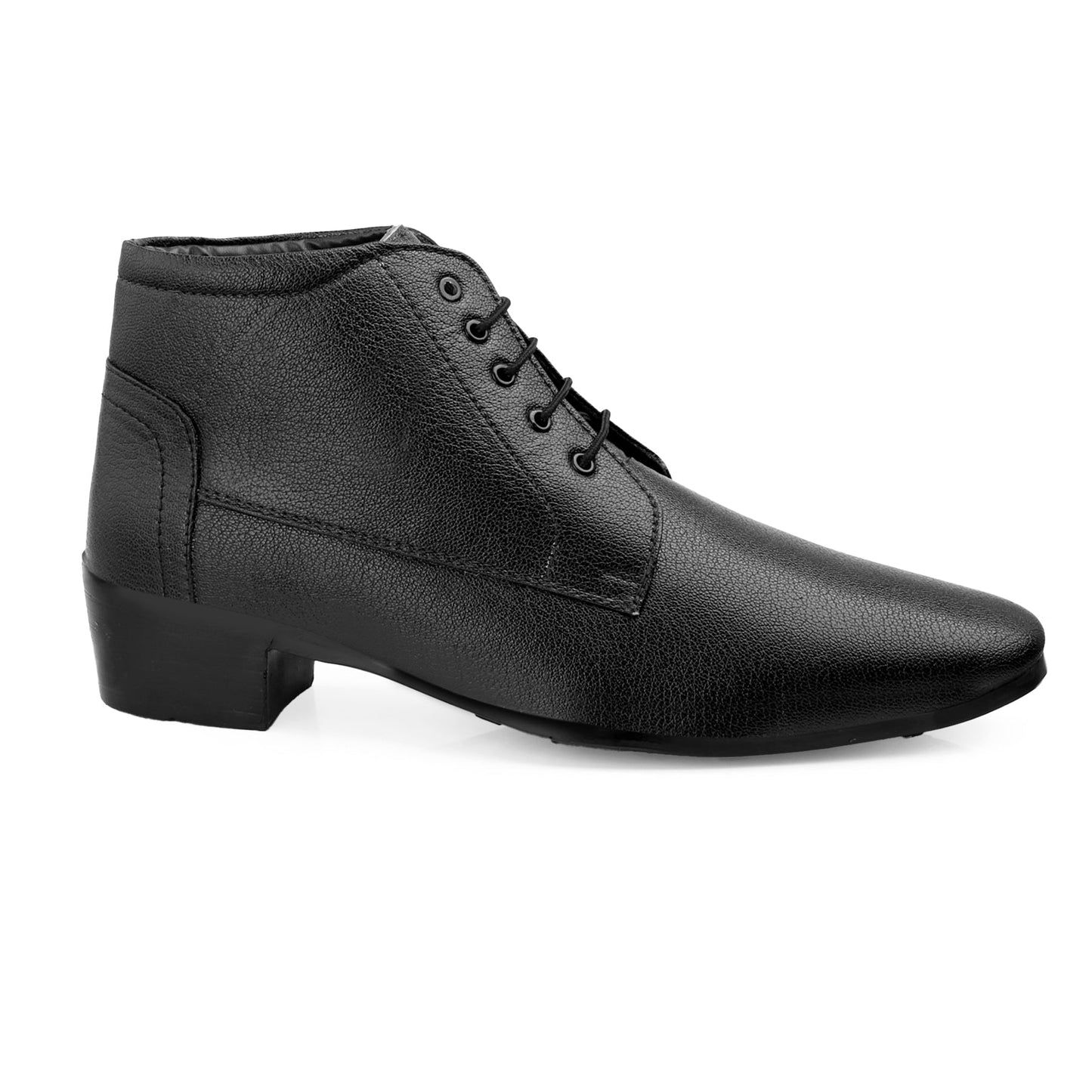 Men's Elevator Derby Dress Boots for Height Boost & Style