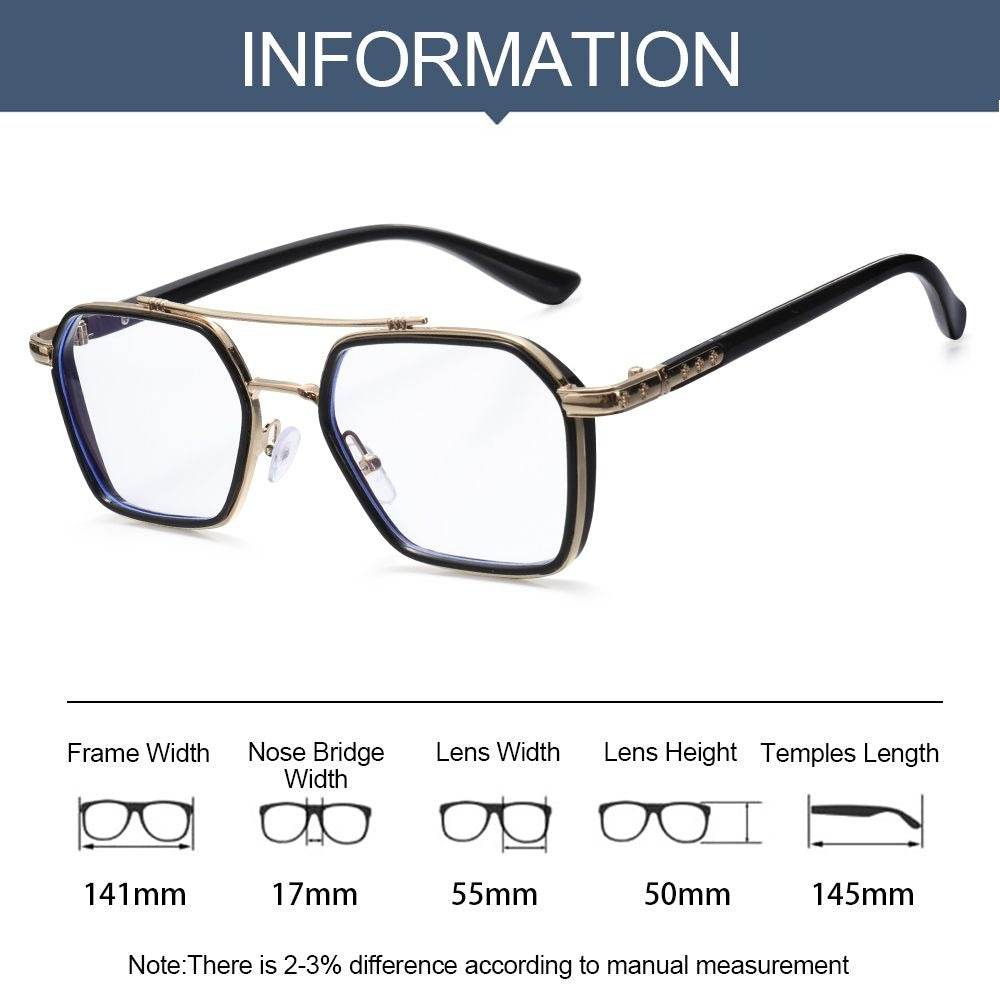 Mens Attire Blue Light Blocking Glasses Antiblue Eyeglasses - Mens Attire