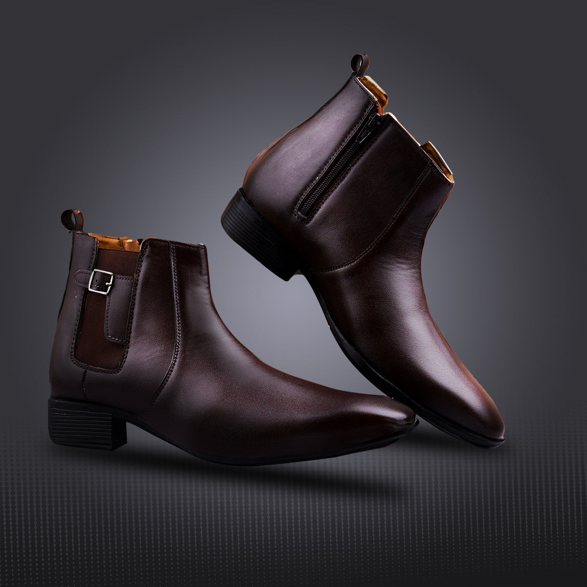 Step in Style with Men’s Attire Chelsea Slip-On Boots