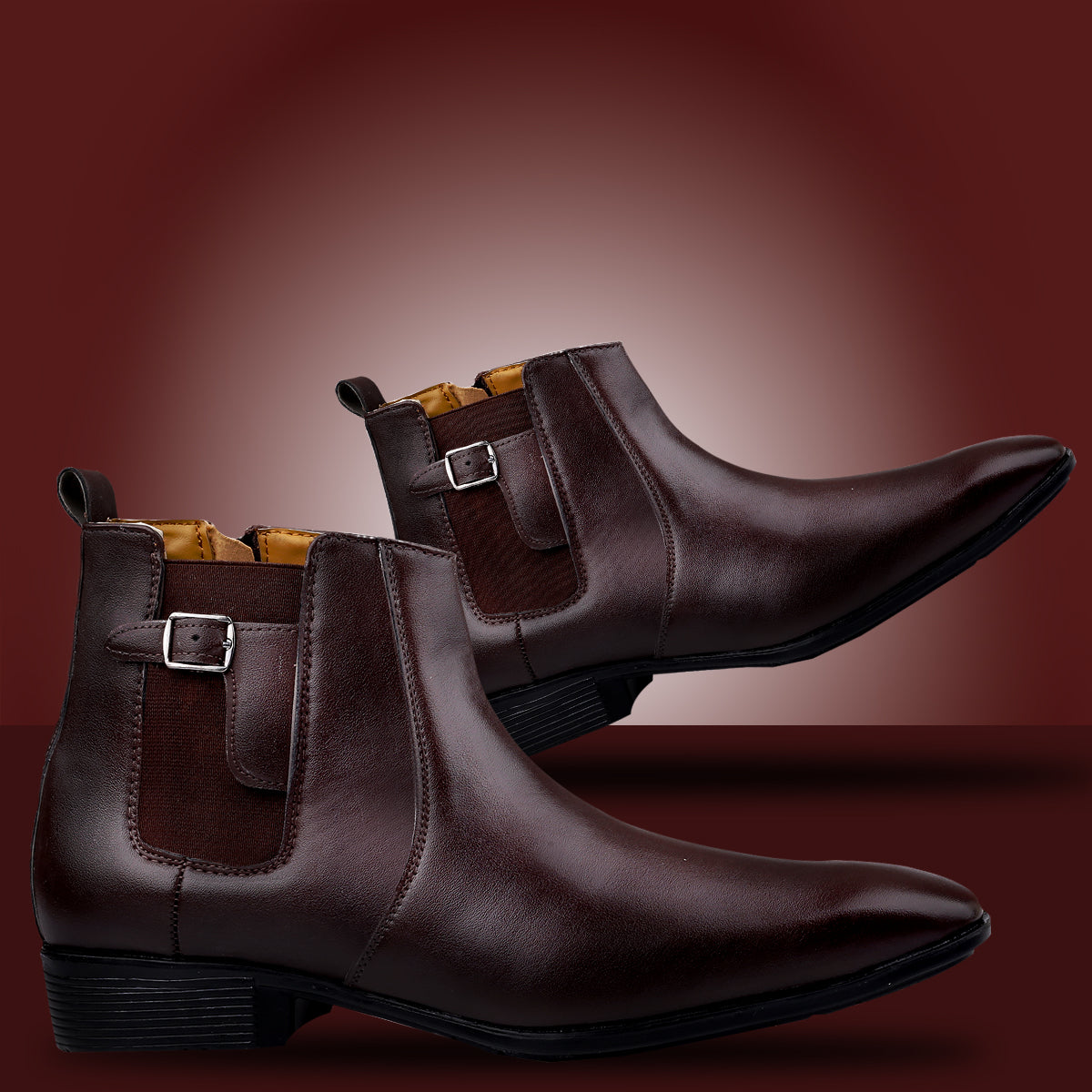 Step in Style with Men’s Attire Chelsea Slip-On Boots
