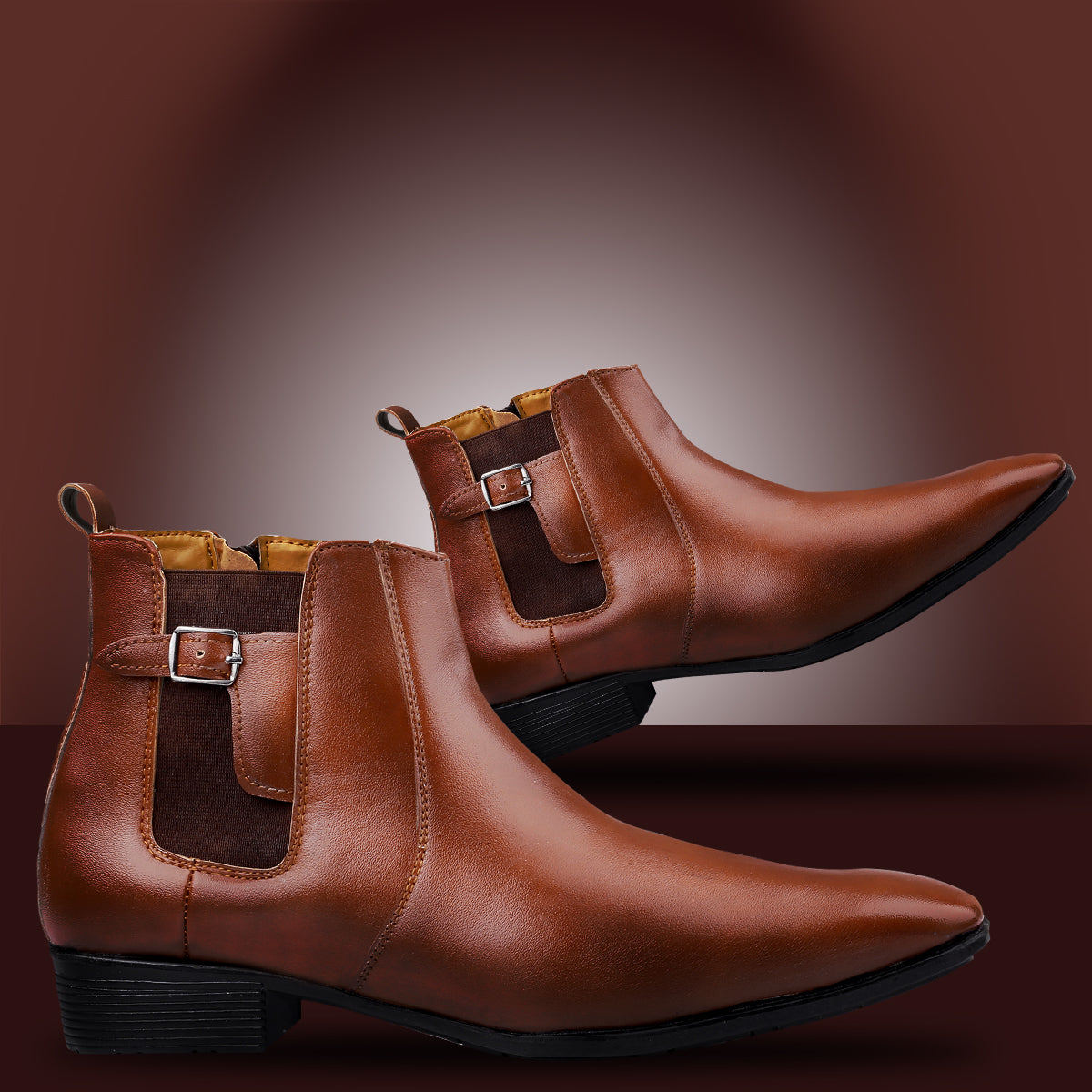 Step in Style with Men’s Attire Chelsea Slip-On Boots