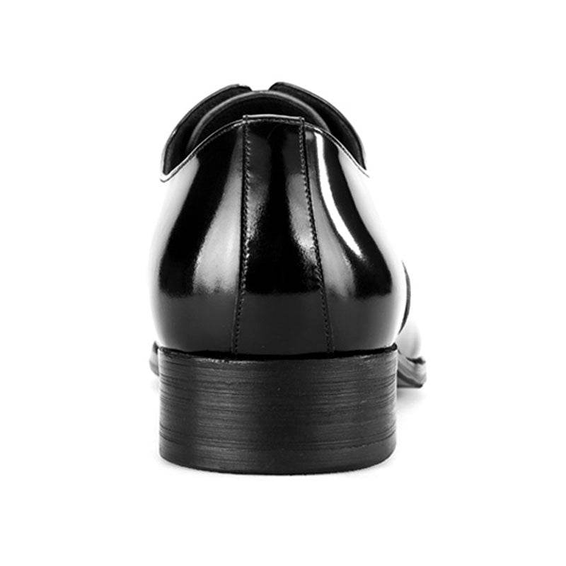 Men's Attire Shiny Patent Leather Dress Shoes Oxford 