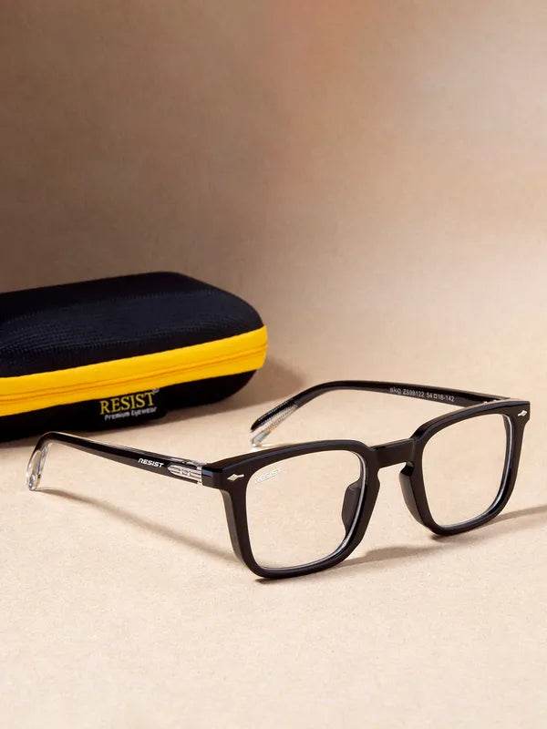 Mens Attire Antiblue Clear Black Eyeglass Frames - Mens Attire