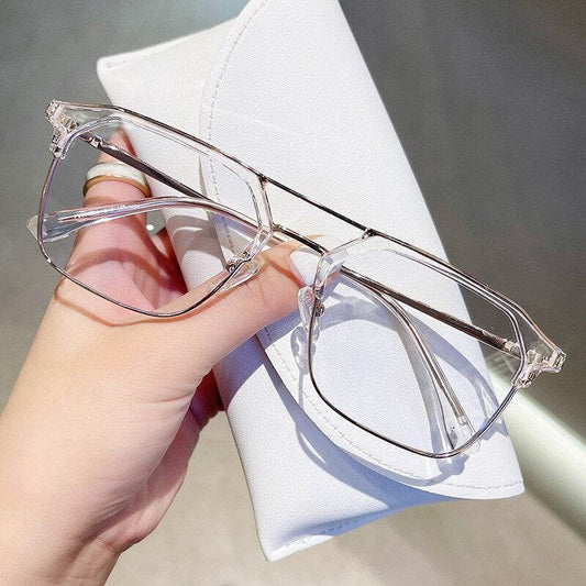 Square Anti-blue Light Eyeglasses - Mens Attire