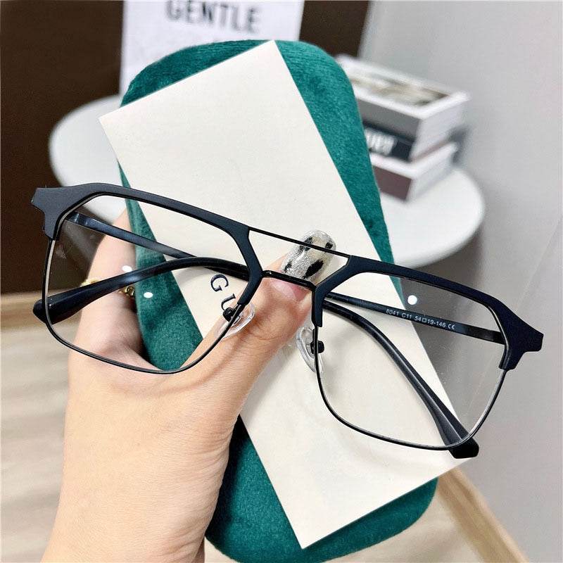 Square Anti-blue Light Eyeglasses - Mens Attire