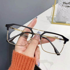 Square Anti-blue Light Eyeglasses - Mens Attire