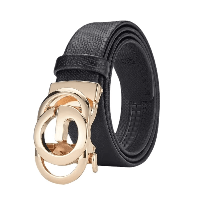 Mens Attire Classic Auto Lock Luxury Men’s Belt - Mens Attire