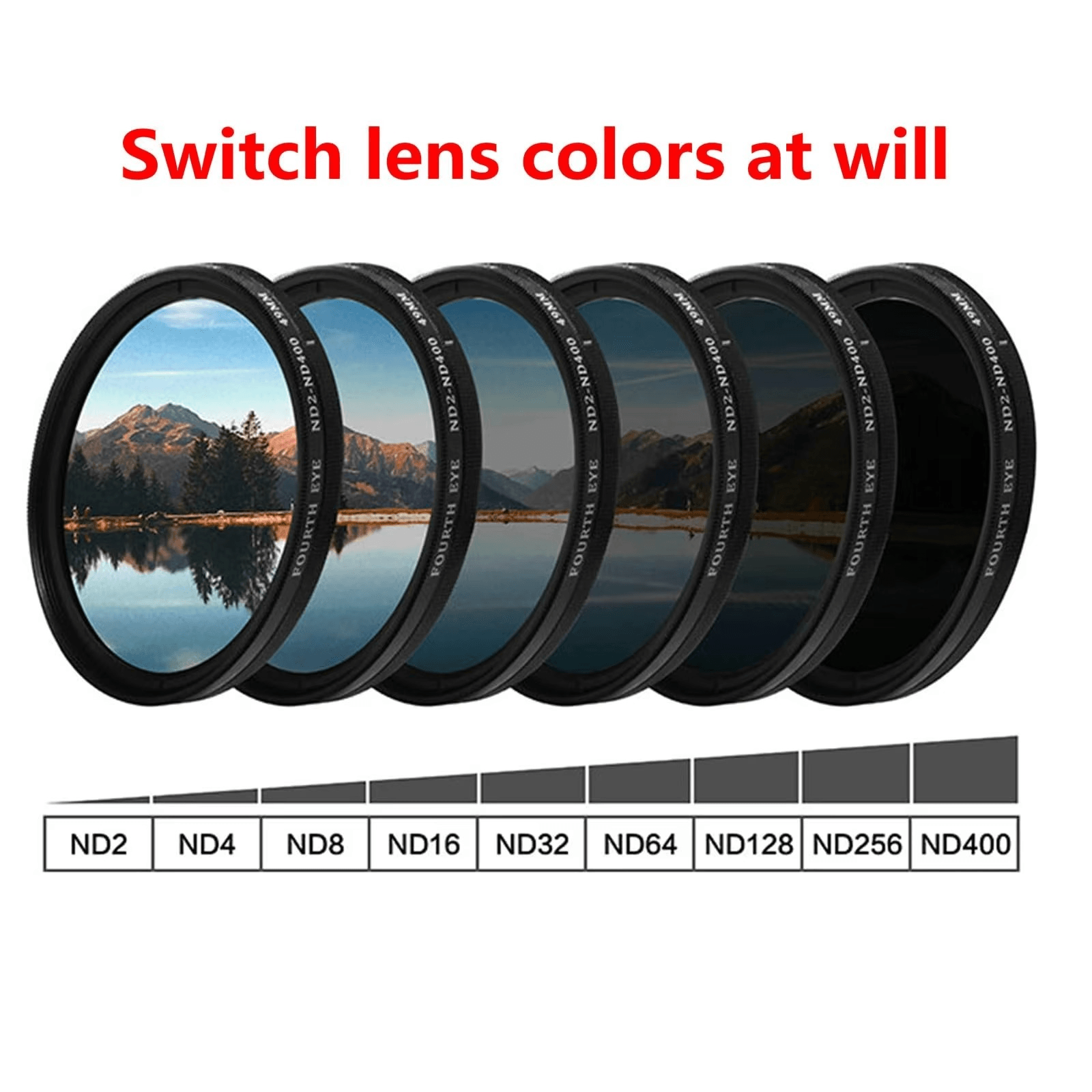 Round Polarized Adjustable ND Filter Sunglasses – 9-Level Dimming, Premium UV Protection - Mens Attire