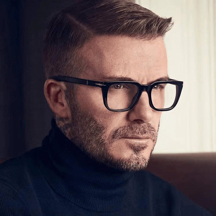 Anti-Blue Light Men’s Eyeglasses – Square Retro Optical Frames - Mens Attire