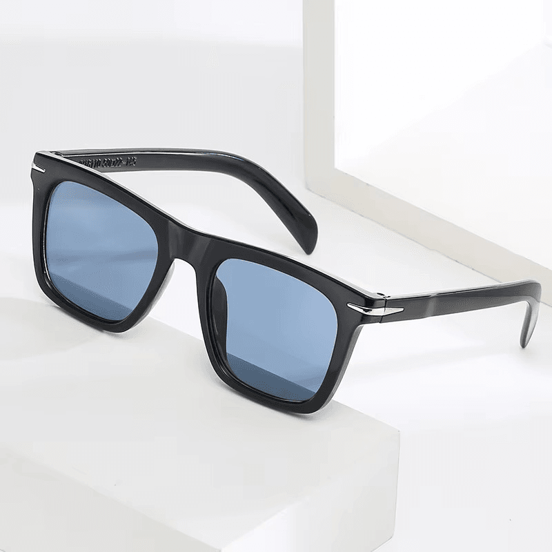 Anti-Blue Light Men’s Eyeglasses – Square Retro Optical Frames - Mens Attire