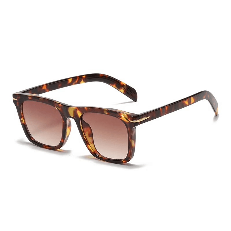 Anti-Blue Light Men’s Eyeglasses – Square Retro Optical Frames - Mens Attire