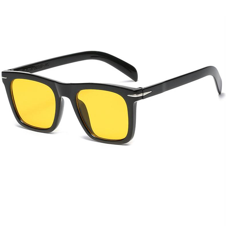 Anti-Blue Light Men’s Eyeglasses – Square Retro Optical Frames - Mens Attire