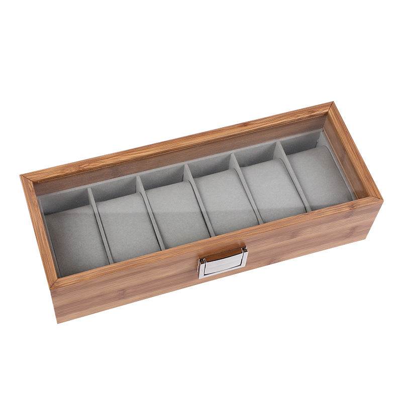 Premium Organizer Wooden Watch Storage Box - Mens Attire