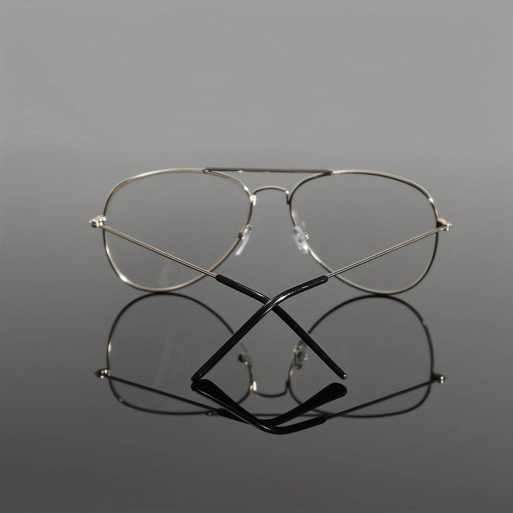 Preppy Style Oval Full Rim Glasses for Men - Mens Attire