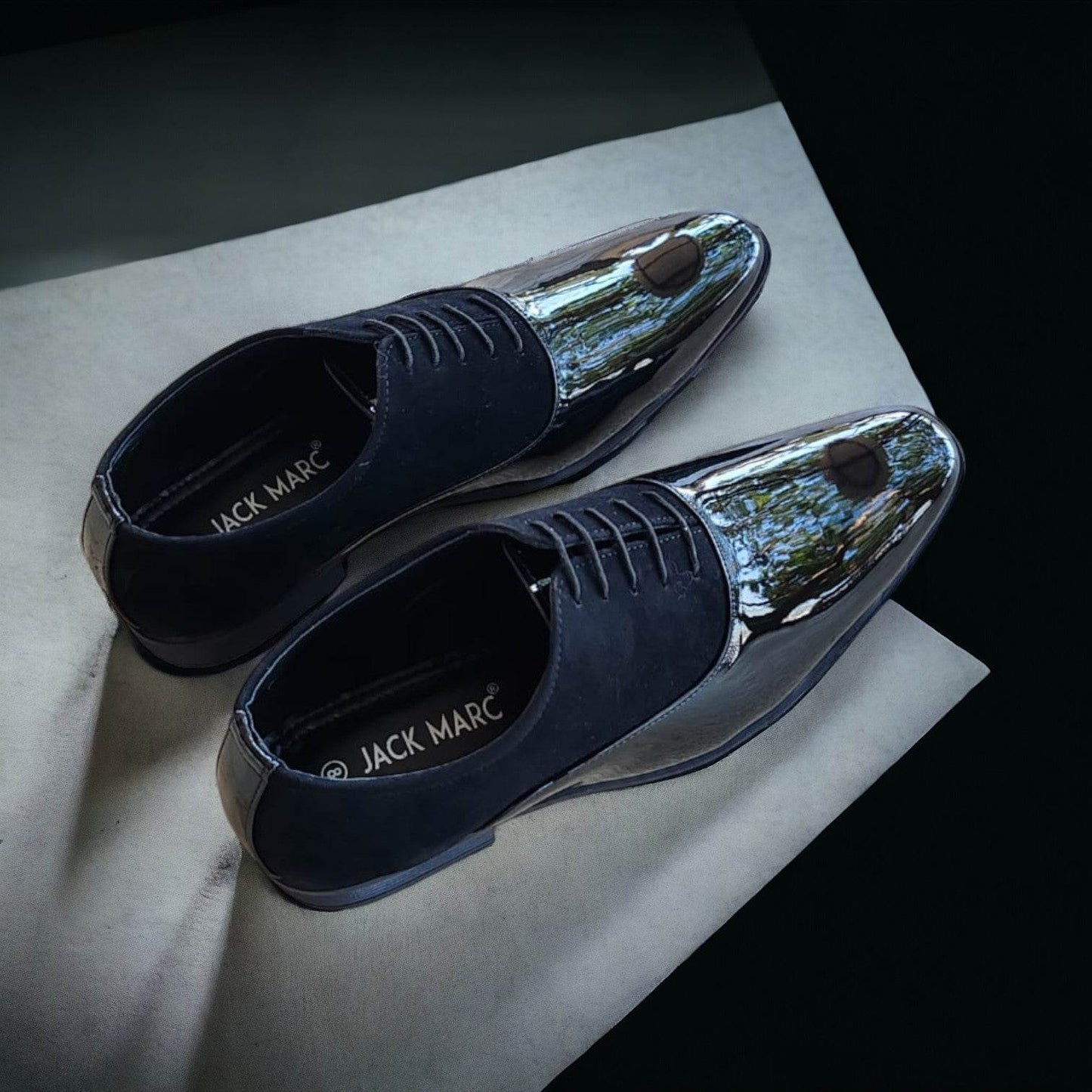 Men's Attire Antiwrinkle Suede Shoes for Men - Lace Up 