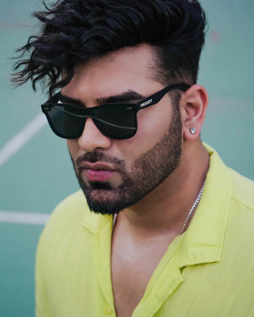 Classic Black Polarized Wayfarer Sunglasses (58 mm) - Mens Attire