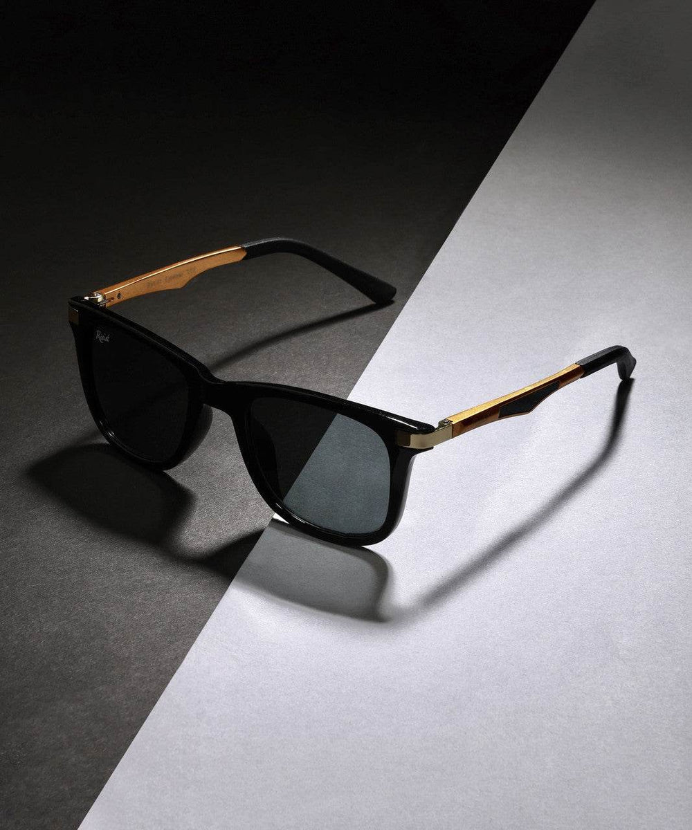 Classic Black Wayfarer Sunglasses (52 mm) - Mens Attire