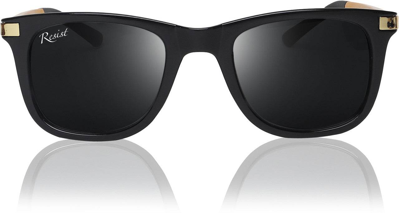 Classic Black Wayfarer Sunglasses (52 mm) - Mens Attire