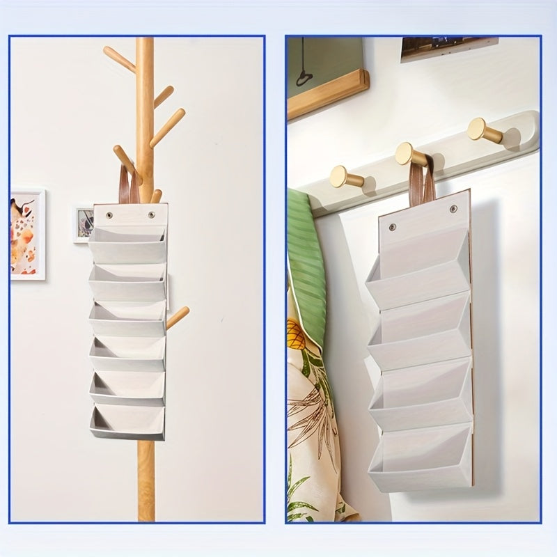 6-Slot Hanging Travel Case & Display Storage Organizer