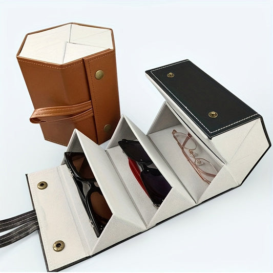 6-Slot Hanging Travel Case & Display Storage Organizer