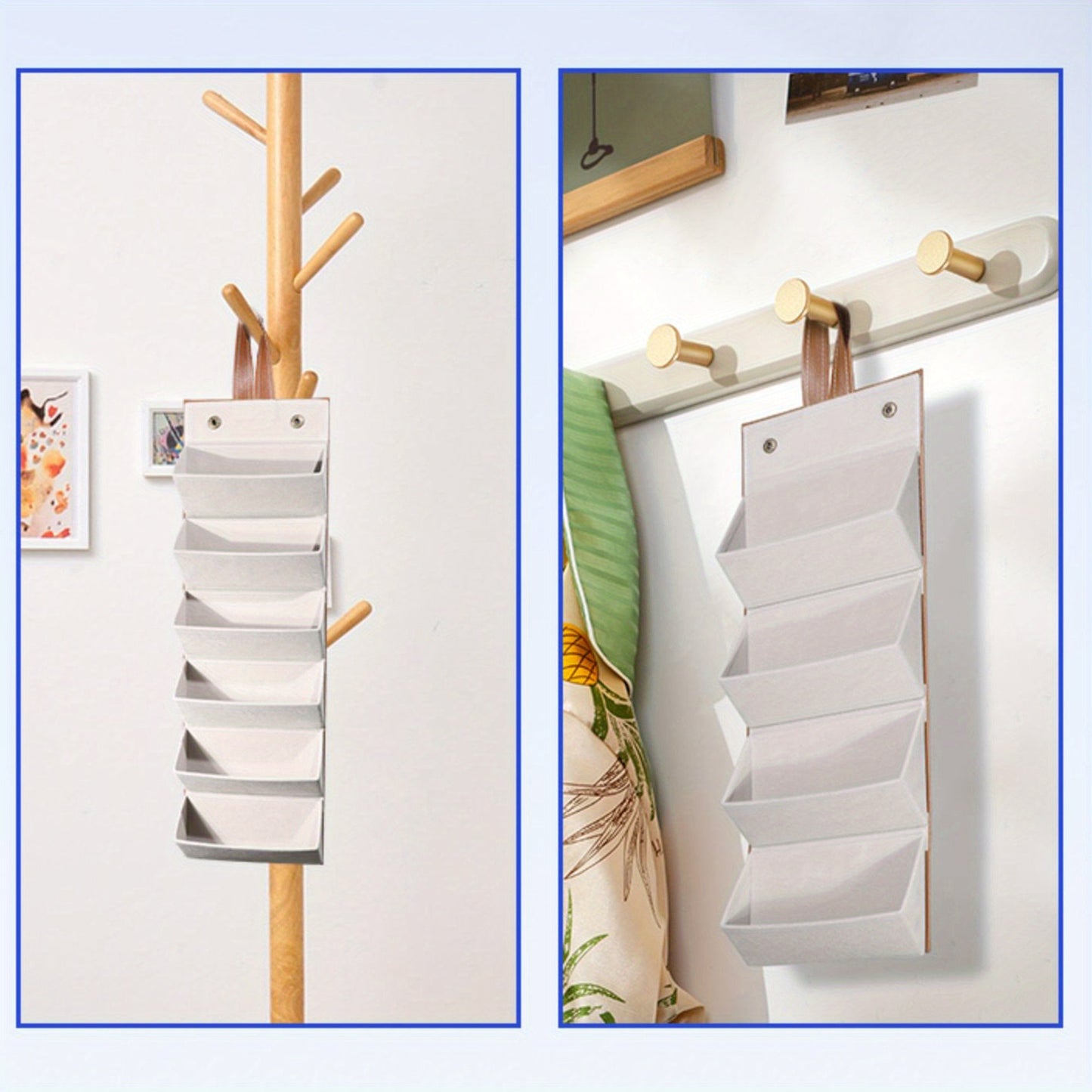 Travel 5 Compartment Eyewear Sunglasses Organizer | Foldable