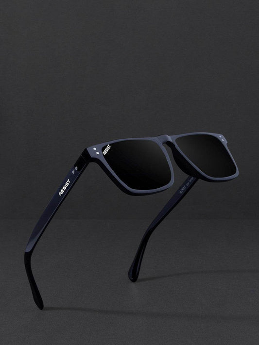 Classic Square Biking Driving Eye Protection Sunglasses (55 mm) - Mens Attire